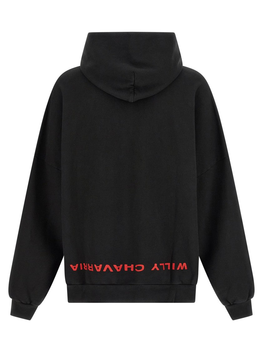 Willy Chavarria Welcome To America-Hooligan' Hoodie