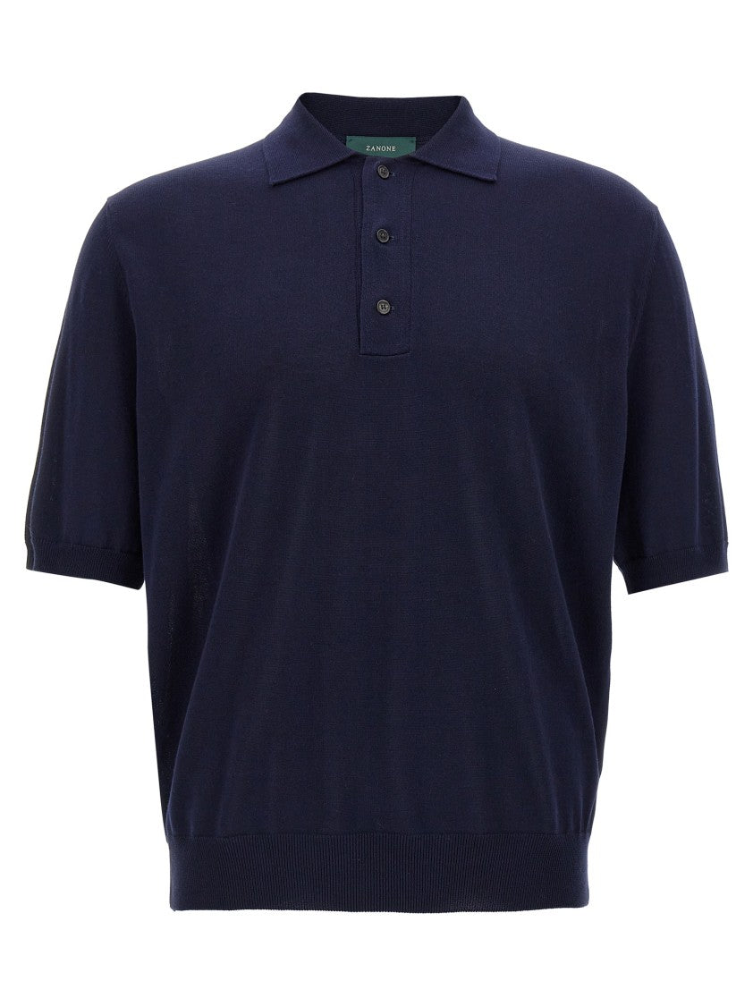 Zanone Cotton Polo Shirt