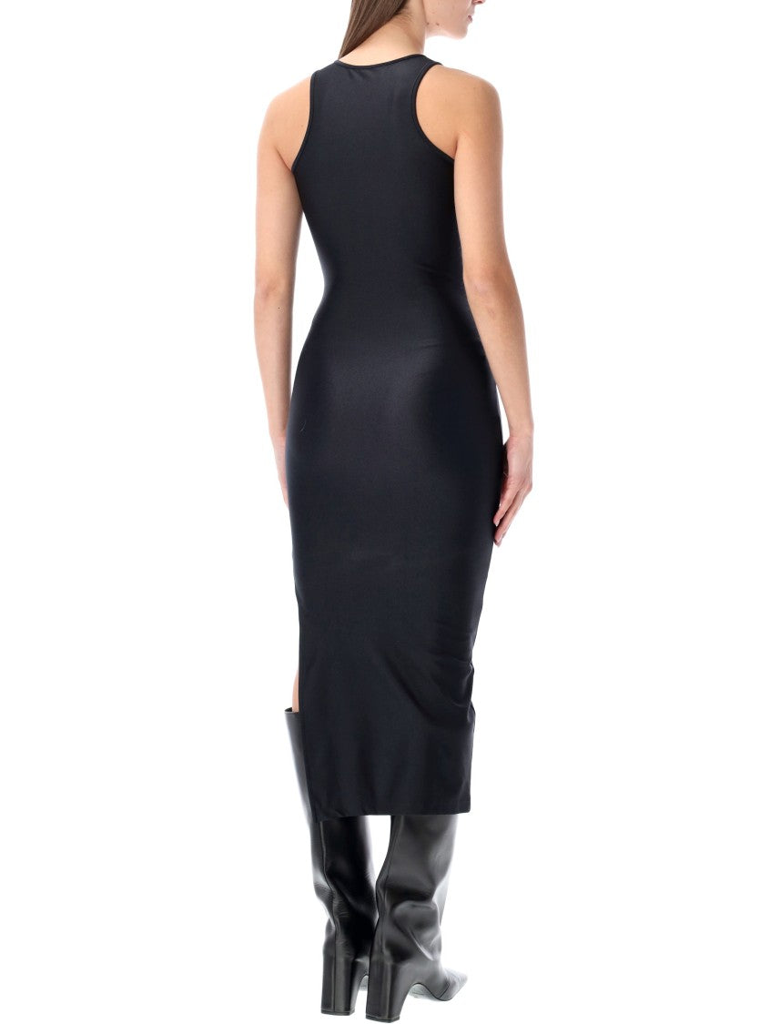 Coperni Black Fitted Racer Tank Dress