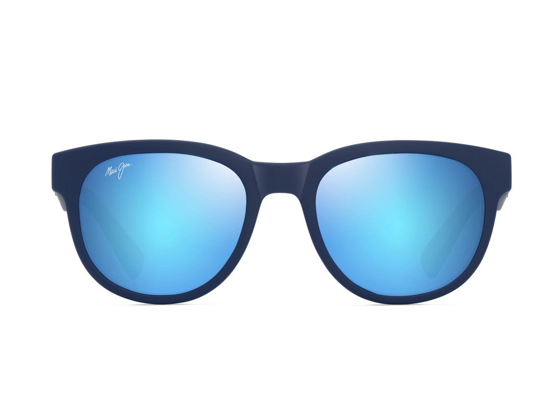 Maui Jim Black Mj0668s Round Gradient Sunglasses