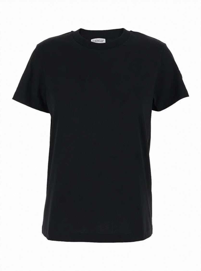 Moncler Short-Sleeved T-Shirt With Bold Stripe Detail