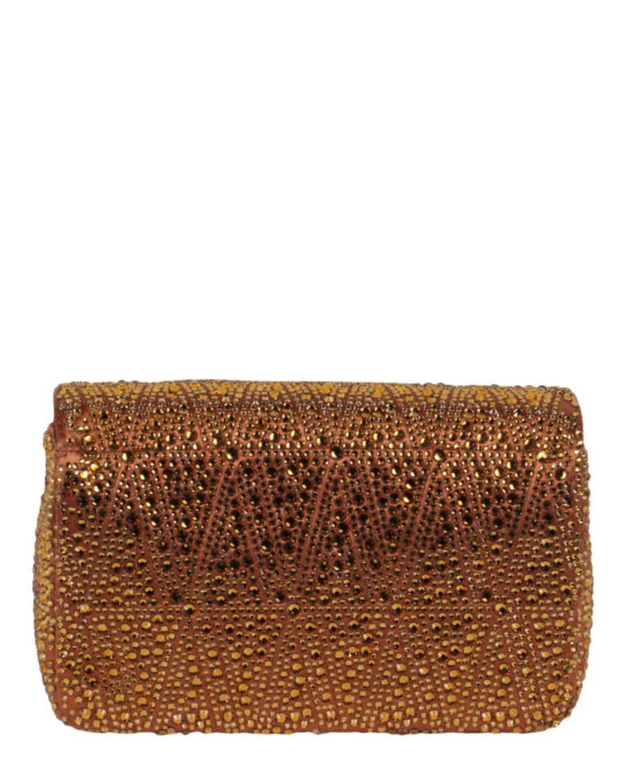 Versace Mini Crystal Virtus Crossbody Bag