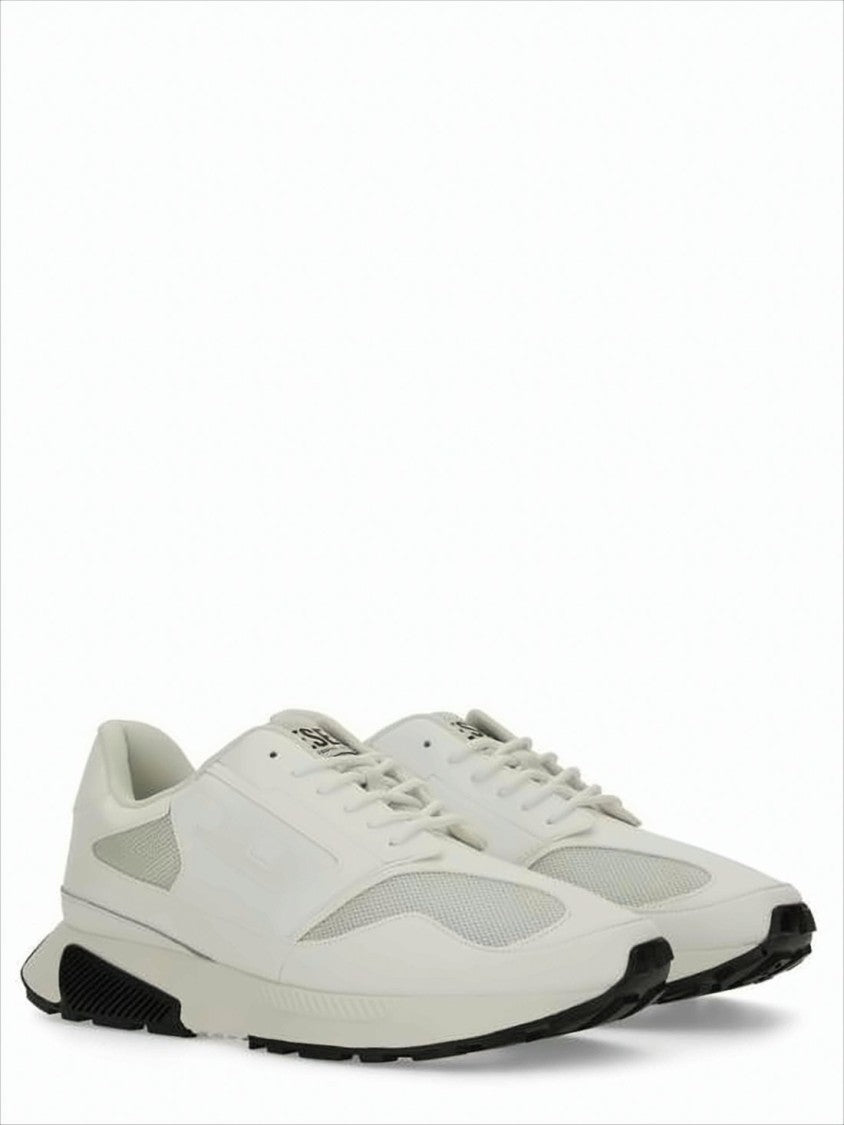 Diesel Lace-Up Sneakers With Smooth