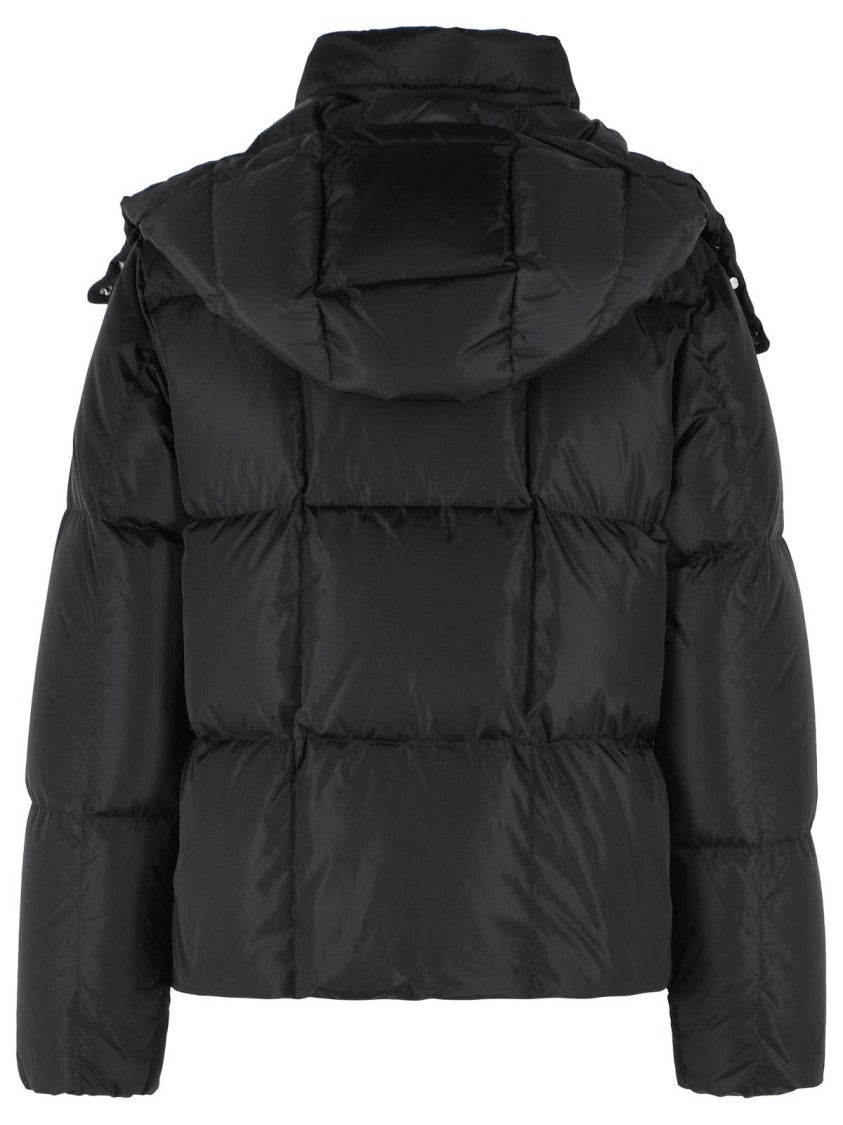 Moncler 'Castlenew' Black Nylon Down Jacket