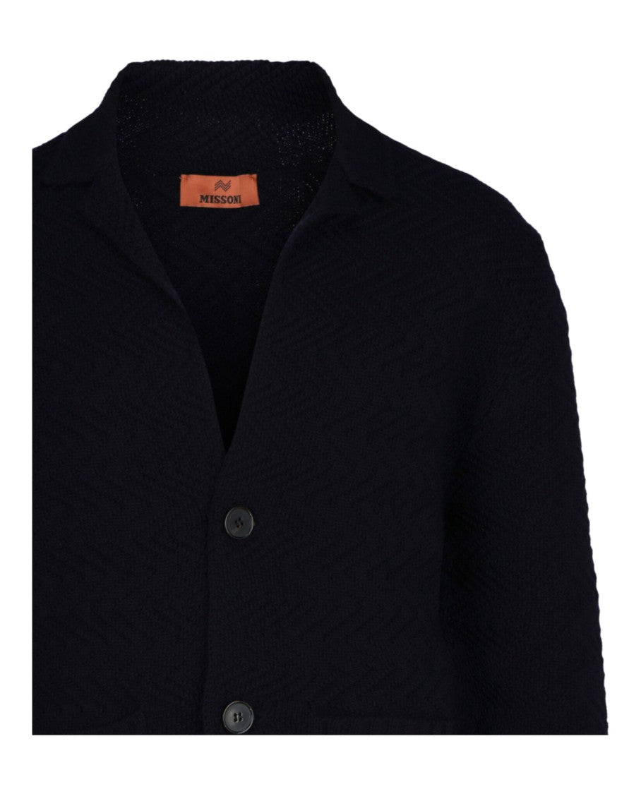 M Missoni Wool Knit Blazer