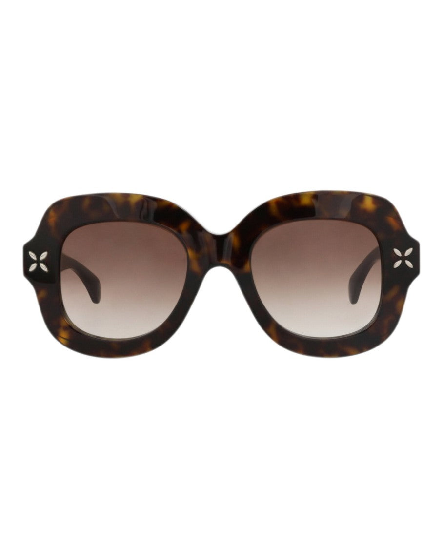 Alaïa Square-Frame Acetate Sunglasses