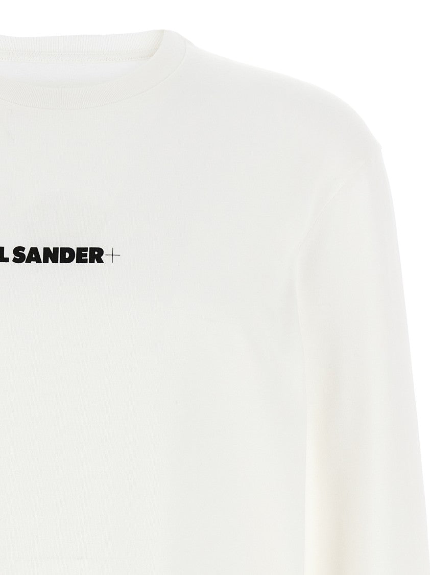 Jil Sander Crew Neck Cotton T-Shirt