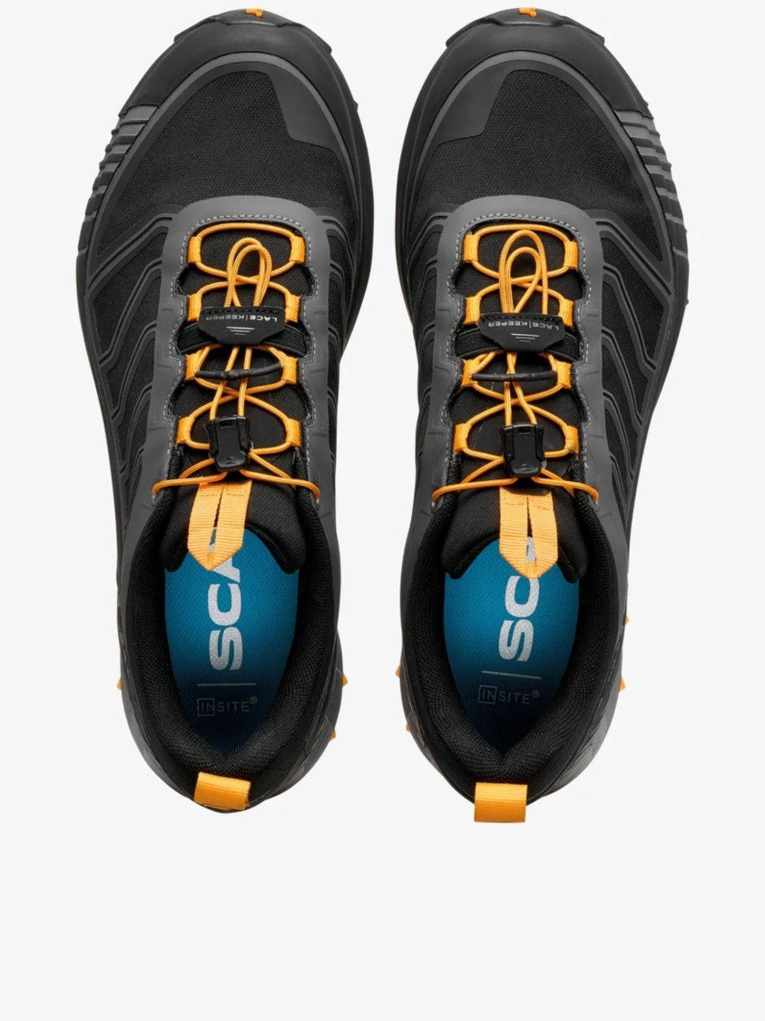 Scarpa Rugged Low-Profile Trail Sneakers With Vibrant Accents