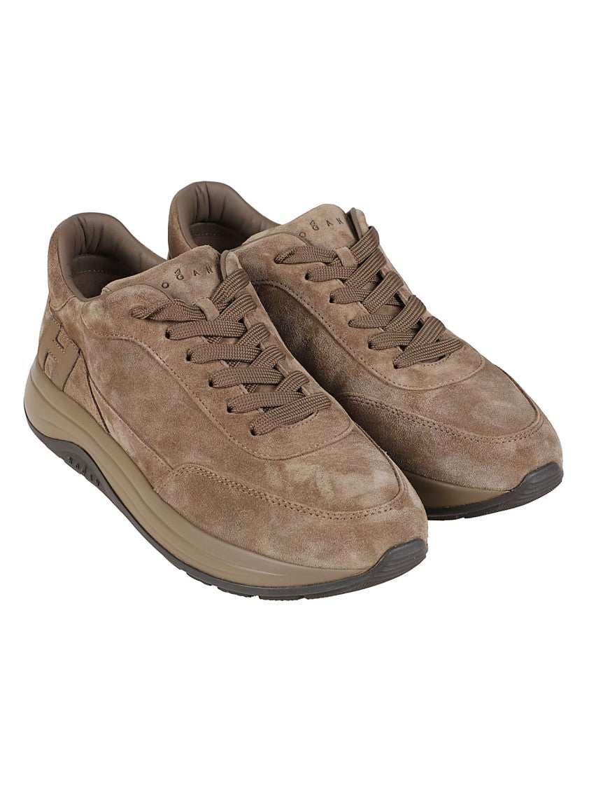 Hogan H719 Low-Profile Calf Leather Sneakers