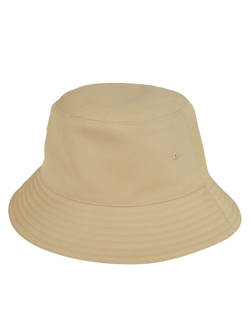 Burberry Structured Bucket Hat With Design