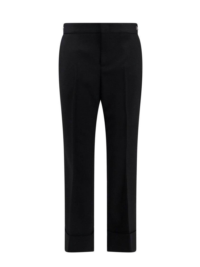 Gucci Wool Pants With Wide Leg Fit And Premium Texture