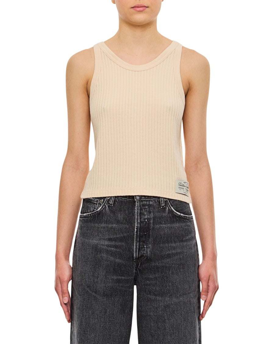 Golden Goose Deluxe Brand Ribbed Tank Top