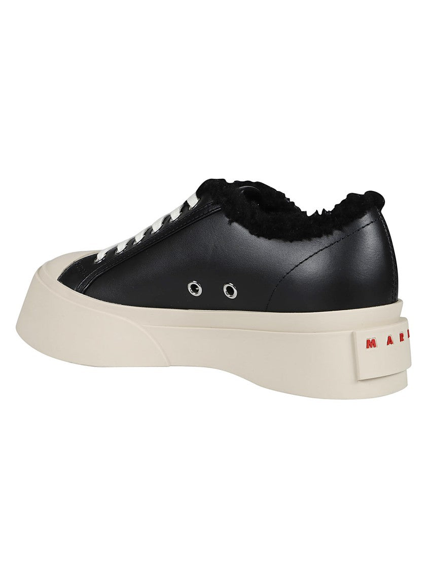 Marni Pablo Lace Up Calf Leather Sneakers