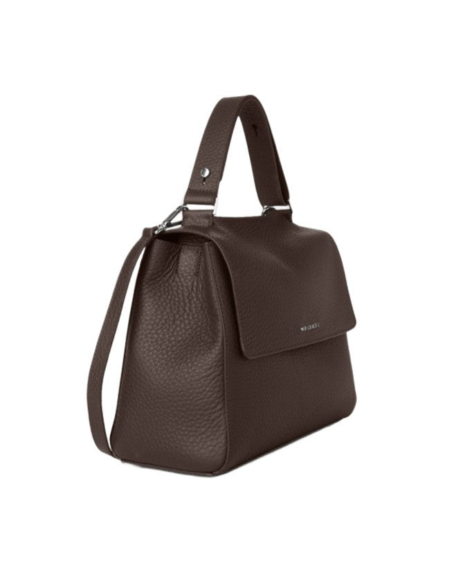 Orciani Structured T.Moro Handbag In Soft Hammered Leather