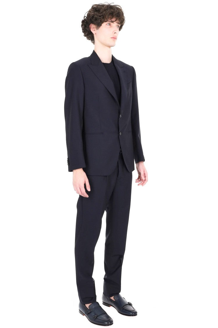 Caruso Norma Wool-Mohair Tailored Suit