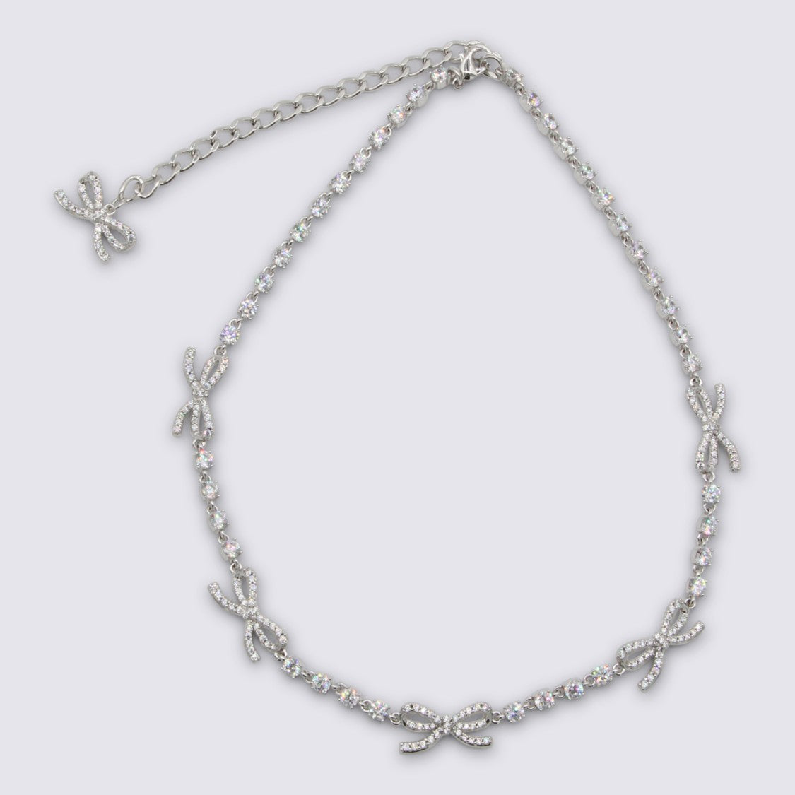 Self-Portrait Silver Tone Necklace