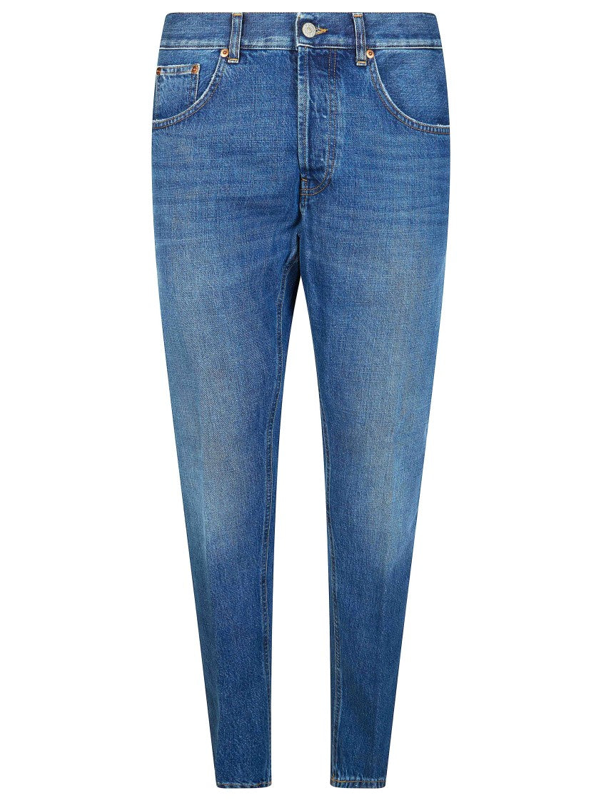 Dondup Dian Scuro Whiskered Carrot Jeans