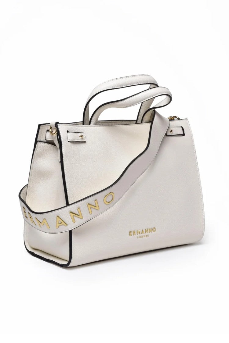 Ermanno Firenze True Tote Bag - White