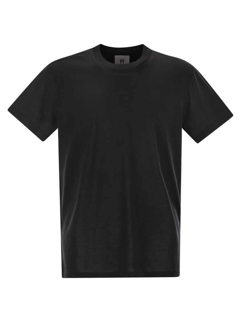 Pt Torino Silk And Cotton Jersey Knit
