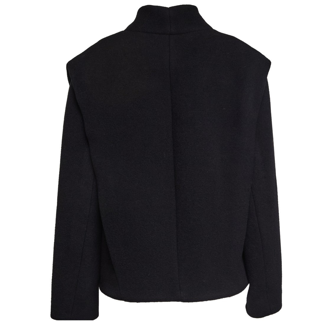 Isabel Marant Structured Wool Blend Coat With Silhouette