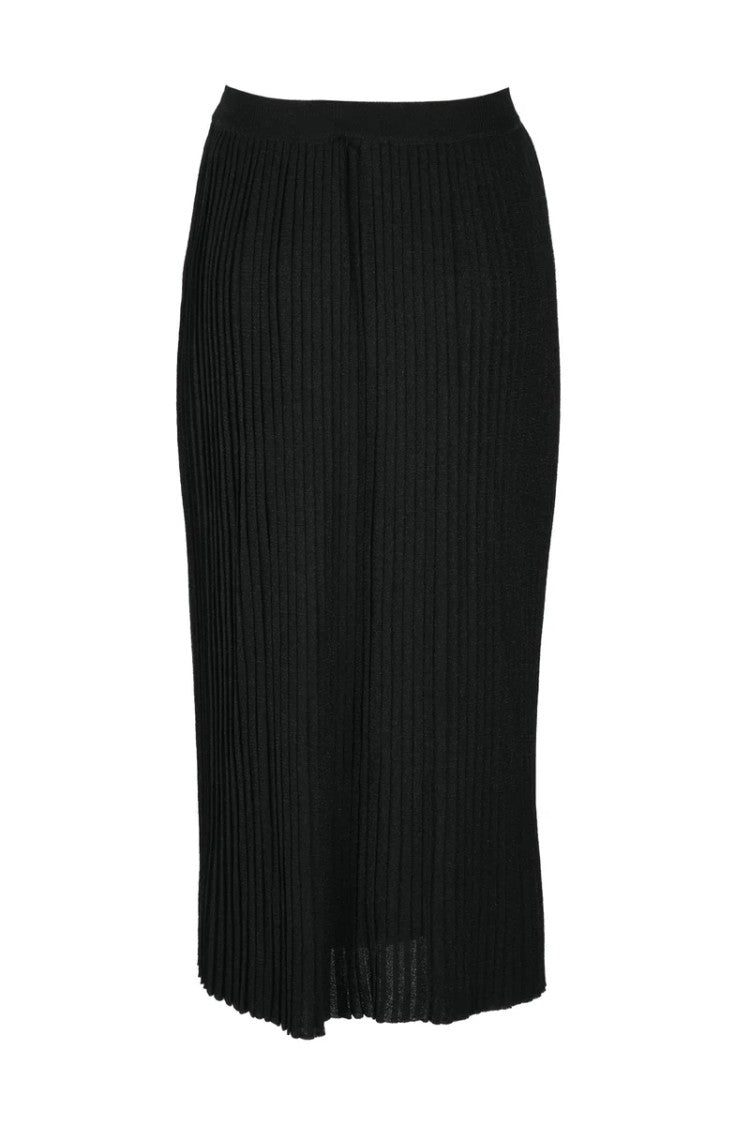 Elisabetta Franchi Skirt Black Viscose Polyester