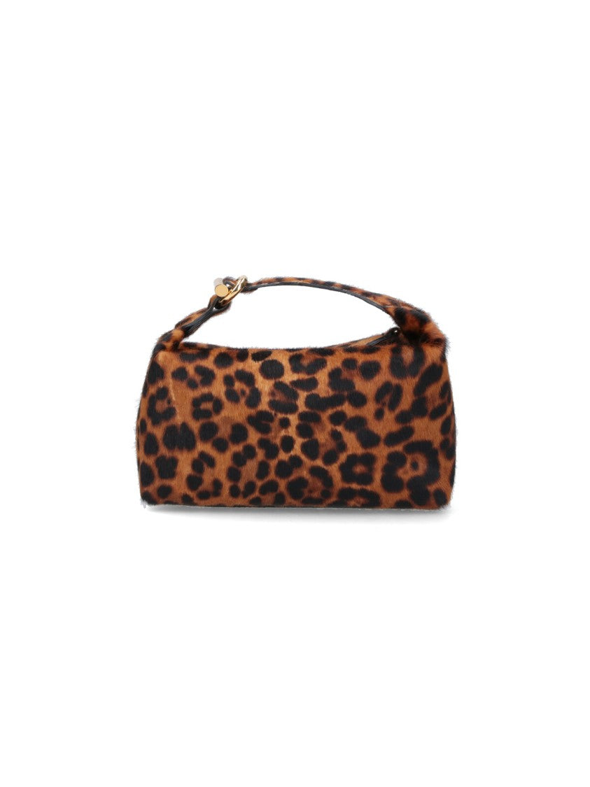 Liffner Mini "Pillow" Bag – Brown/Leopard