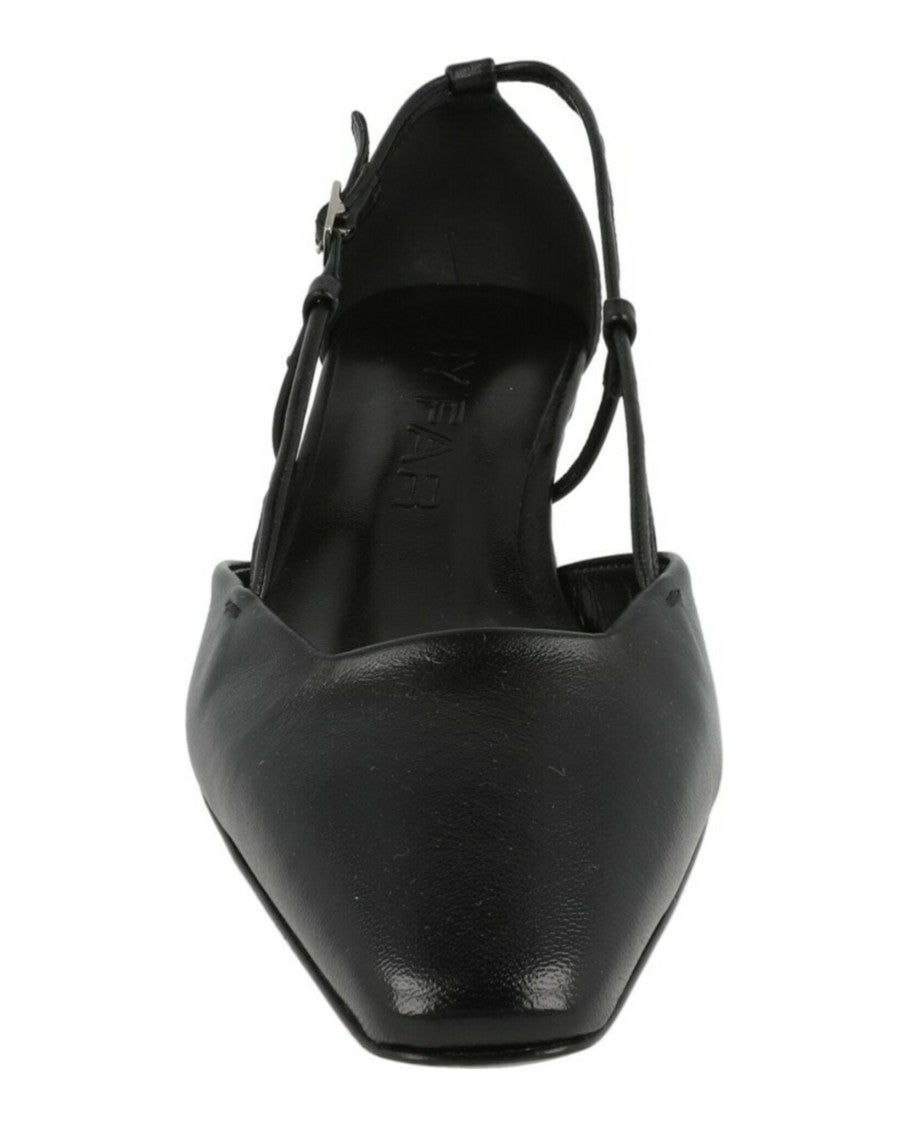 By Far Francine Leather Pumps
