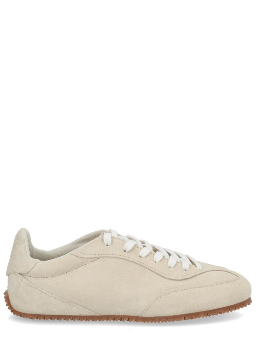 Axel Arigato Neutrals Smooth Leather Panel Sneakers