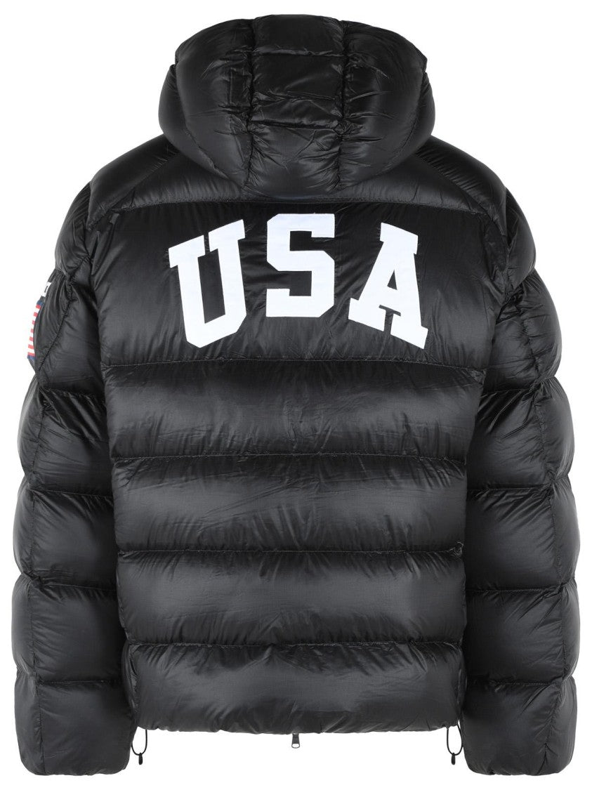 Polo Ralph Lauren Black Nylon Padded Jacket