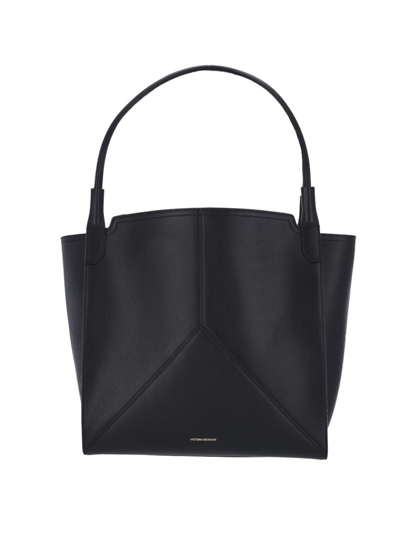 Victoria Beckham 'Victoria' Tote Bag – Black & Bordeaux