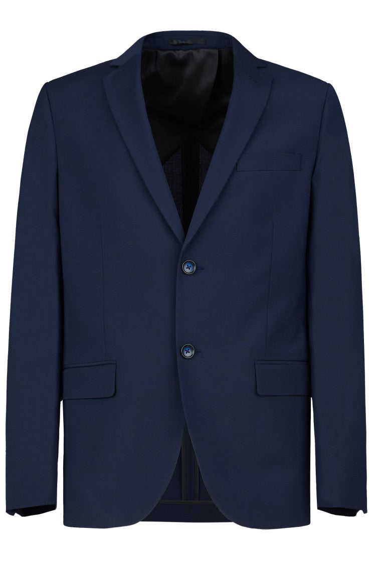 Gazzarrini X Michele Franzese Navy Blue Wool Blend Suit