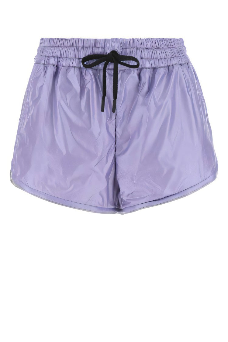 Moncler Lightweight Shiny Activewear Shorts