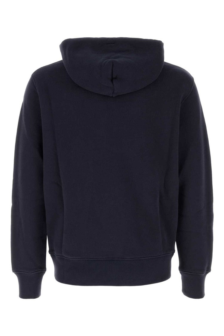 Autry Dark Blue Cotton Sweatshirt