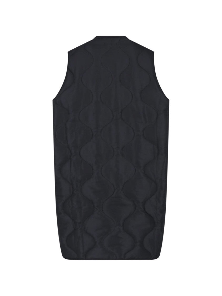 Cape Concept Black Quilted Zip-Up Vest