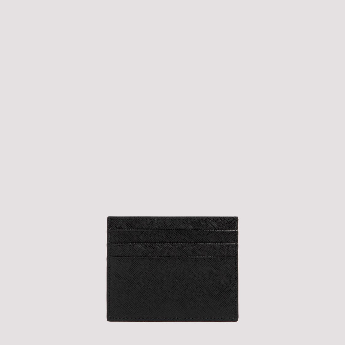 Prada Black Leather Card Holder
