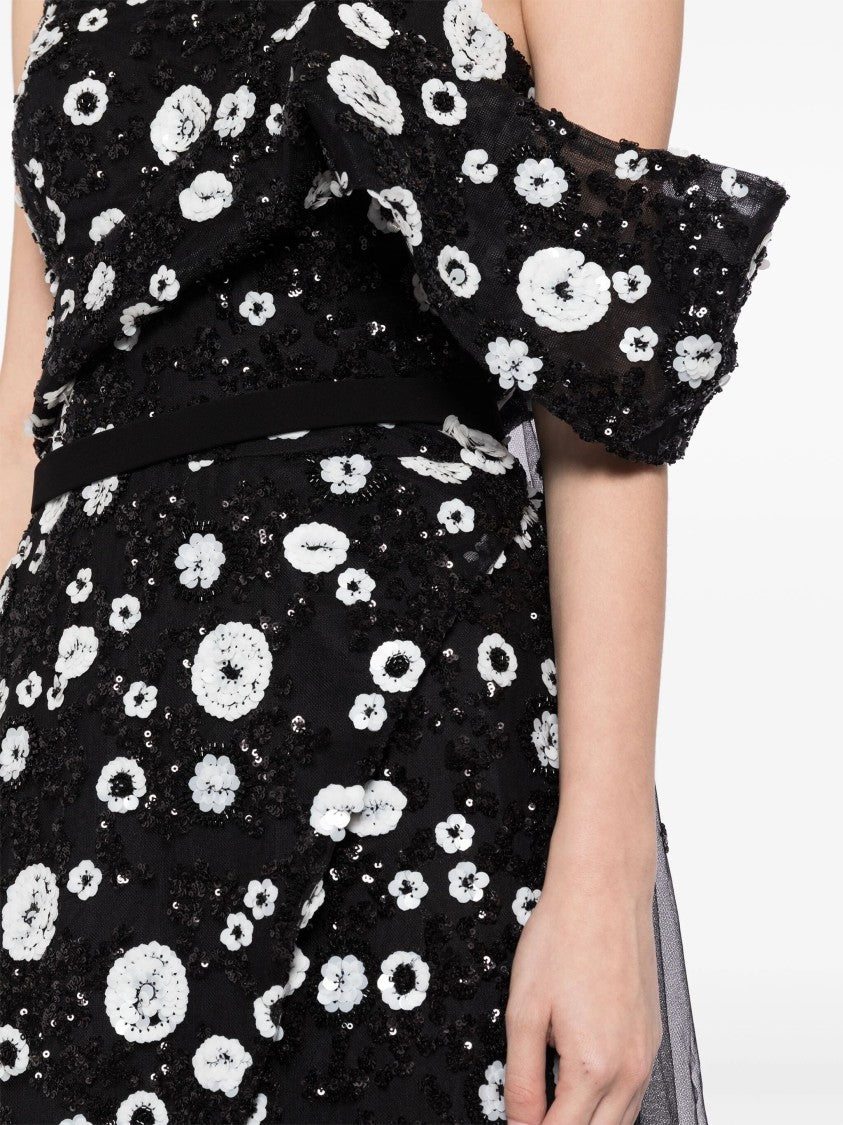 Saiid Kobeisy Tulle Dress, With Envelope Skirt