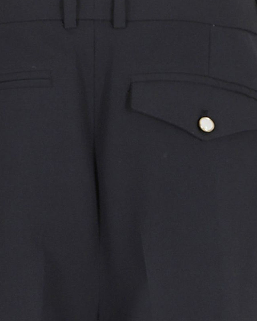 Thestroy Anthem Cotton-Blend Pleated Relaxed Trousers