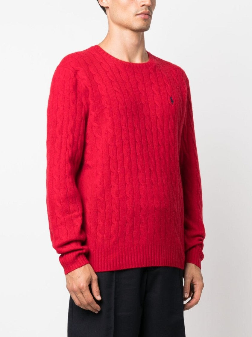 Polo Ralph Lauren Cardinal Red Pony Pattern Pullover