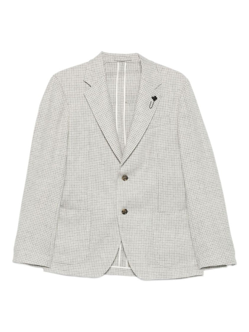 Lardini Tailored Wool-Cashmere Blend Lardini Jacket