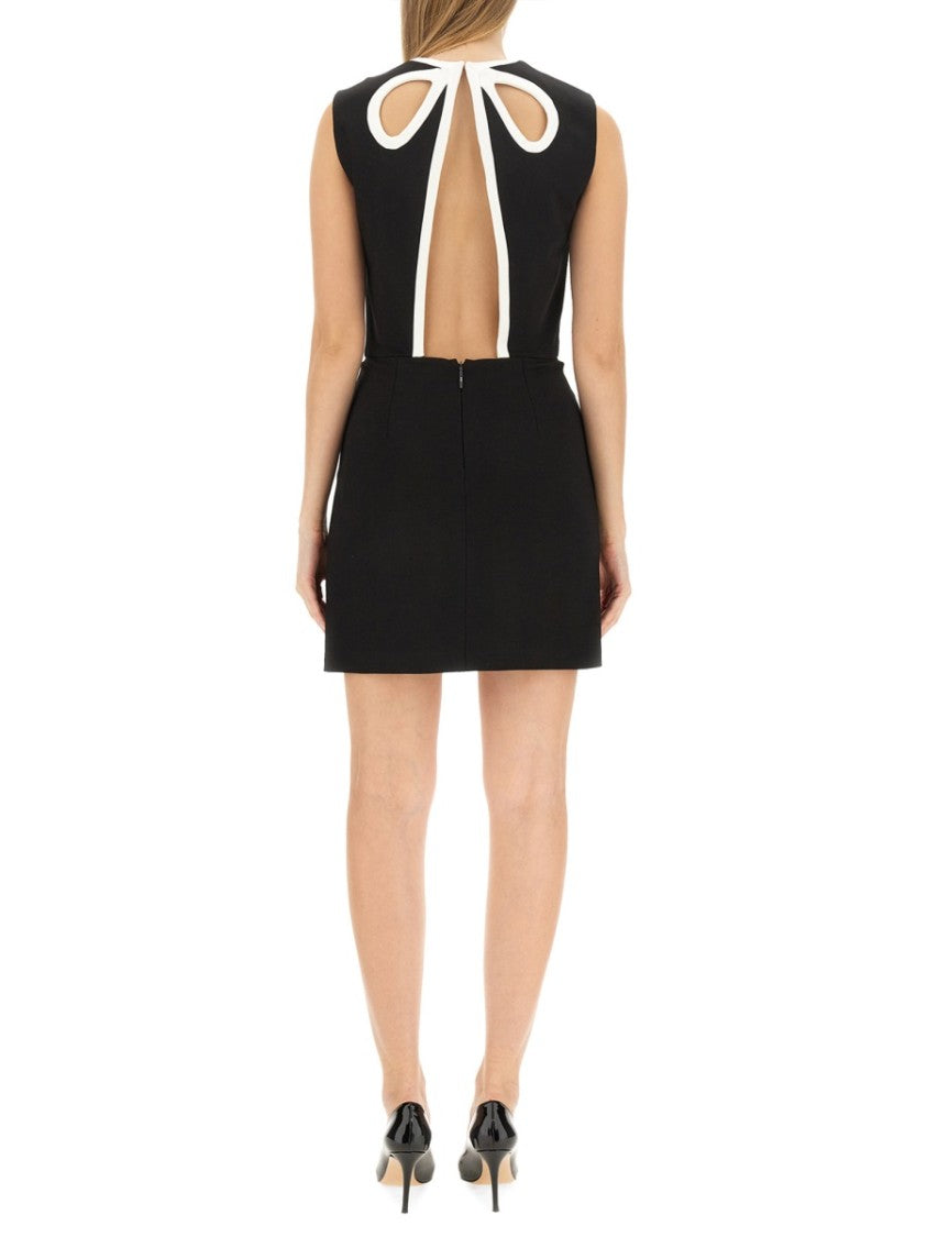 Msgm Mini Cut Out Dress