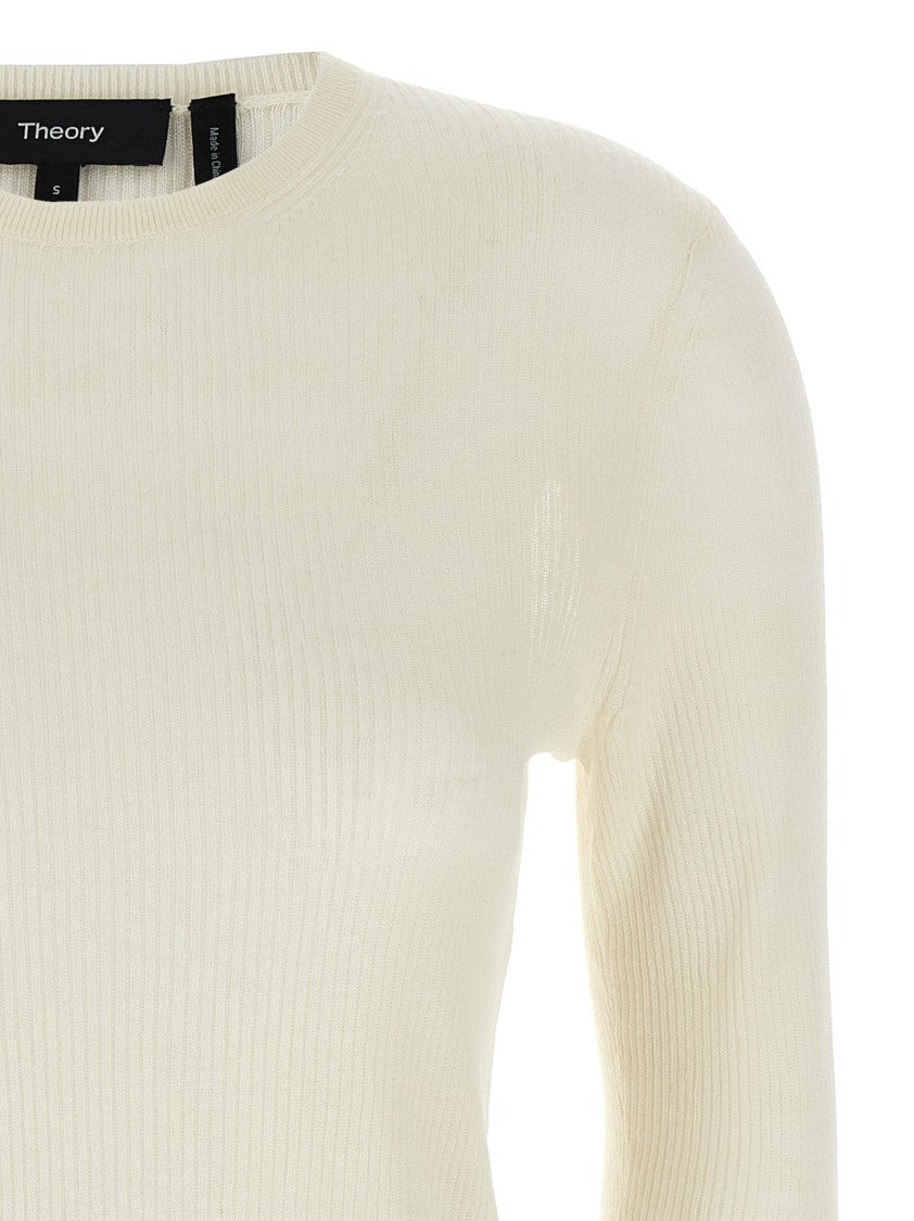 Theory Viscose Linen Sweater
