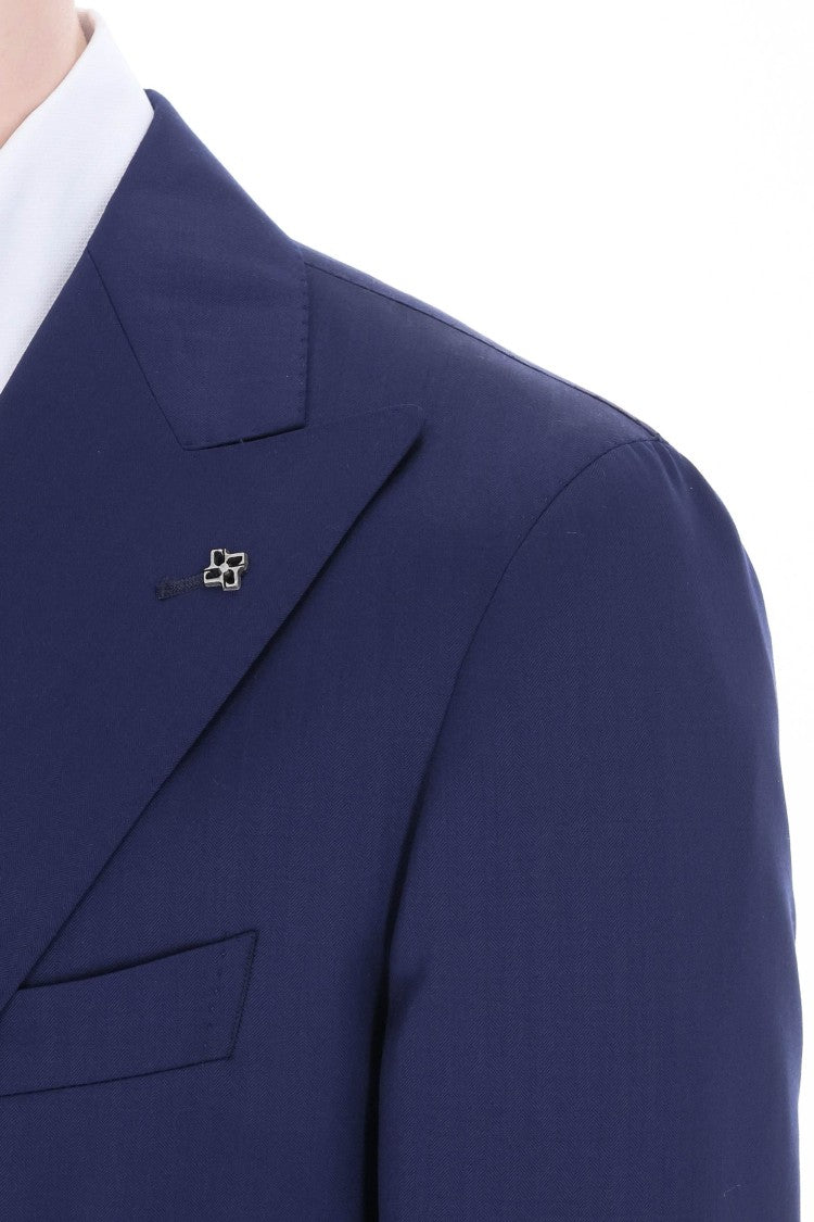 Tagliatore Solaro Model Super 130’S Wool Dress