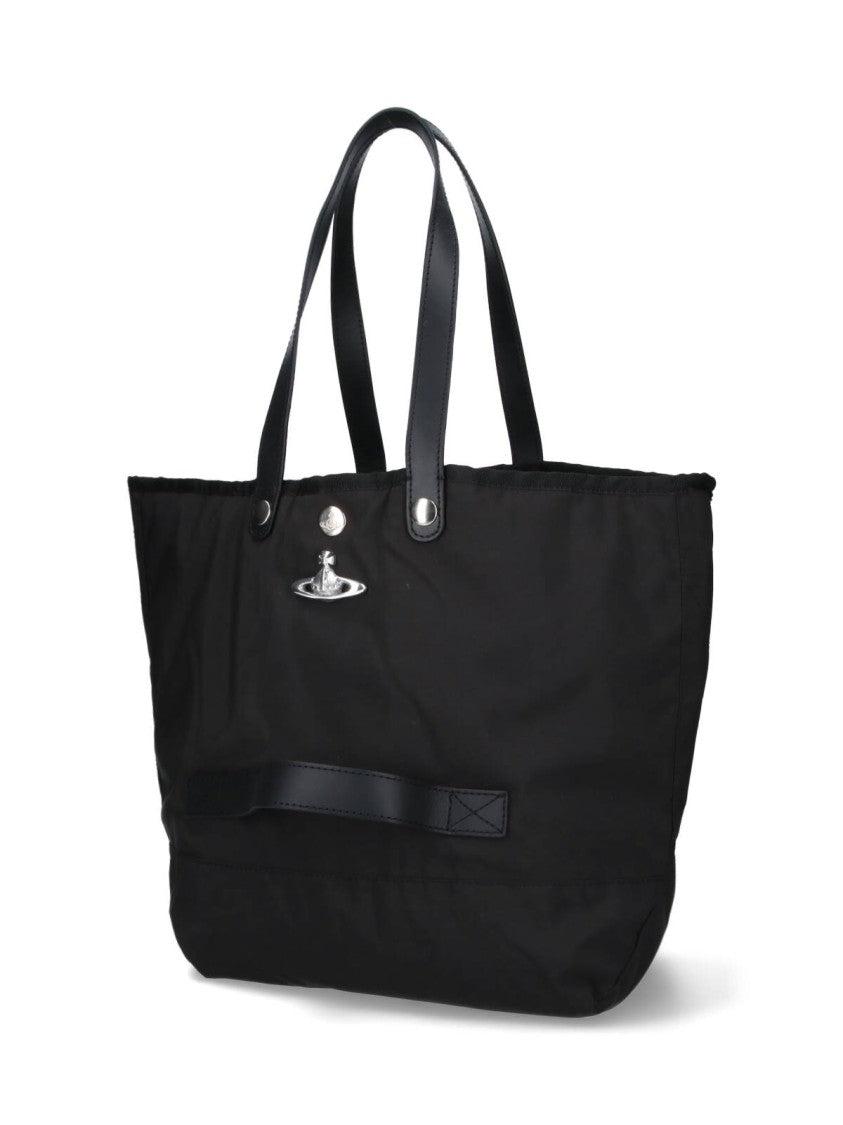 Vivienne Westwood "Utility" Medium Tote Bag – Black