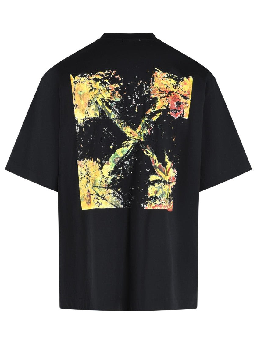 Off-White 'Spices Arrow' Black Cotton T-Shirt