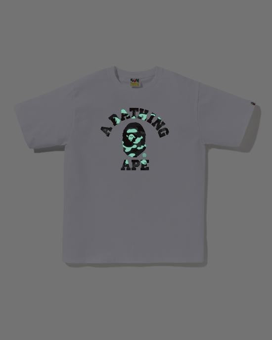 Bape Short-Sleeved T-Shirt With Bold Graphic Print