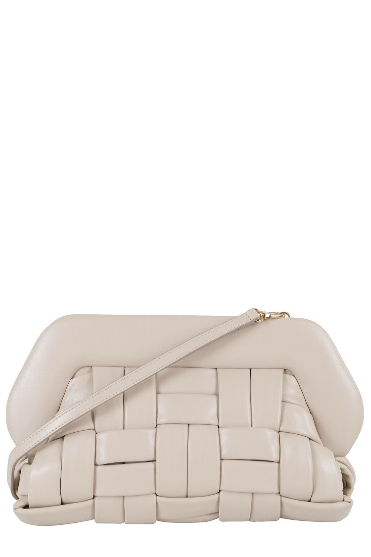 Themoirè Bios Weaved Bag - Almond