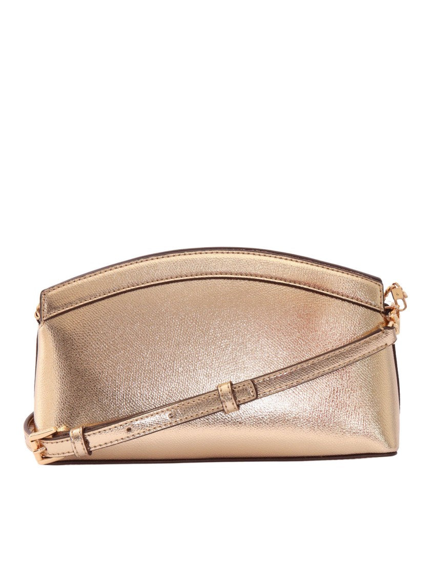 Michael Kors Dome Leather Adjustable Clutch