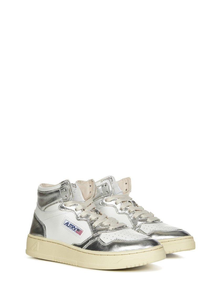 Autry Two-tone High-top Sneakers