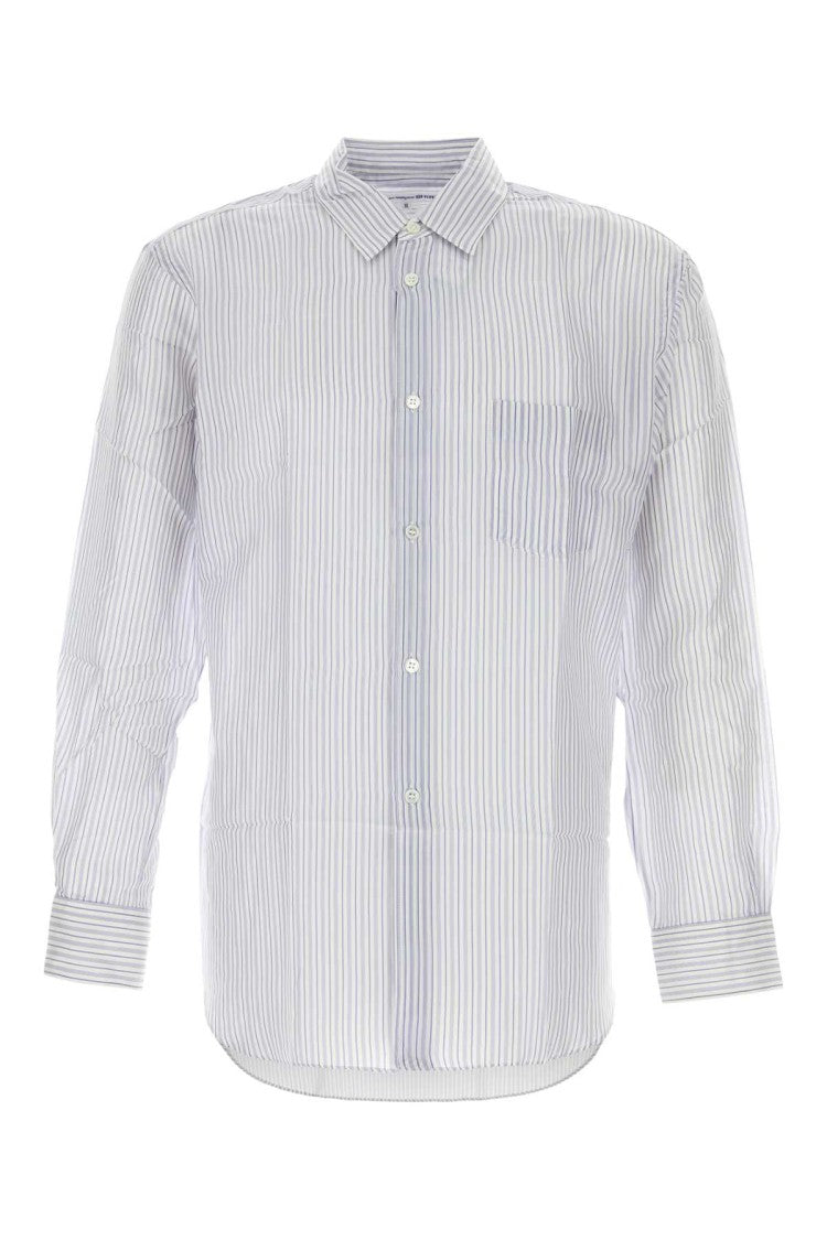 Comme Des Garçons Embroidered Cupro Shirt