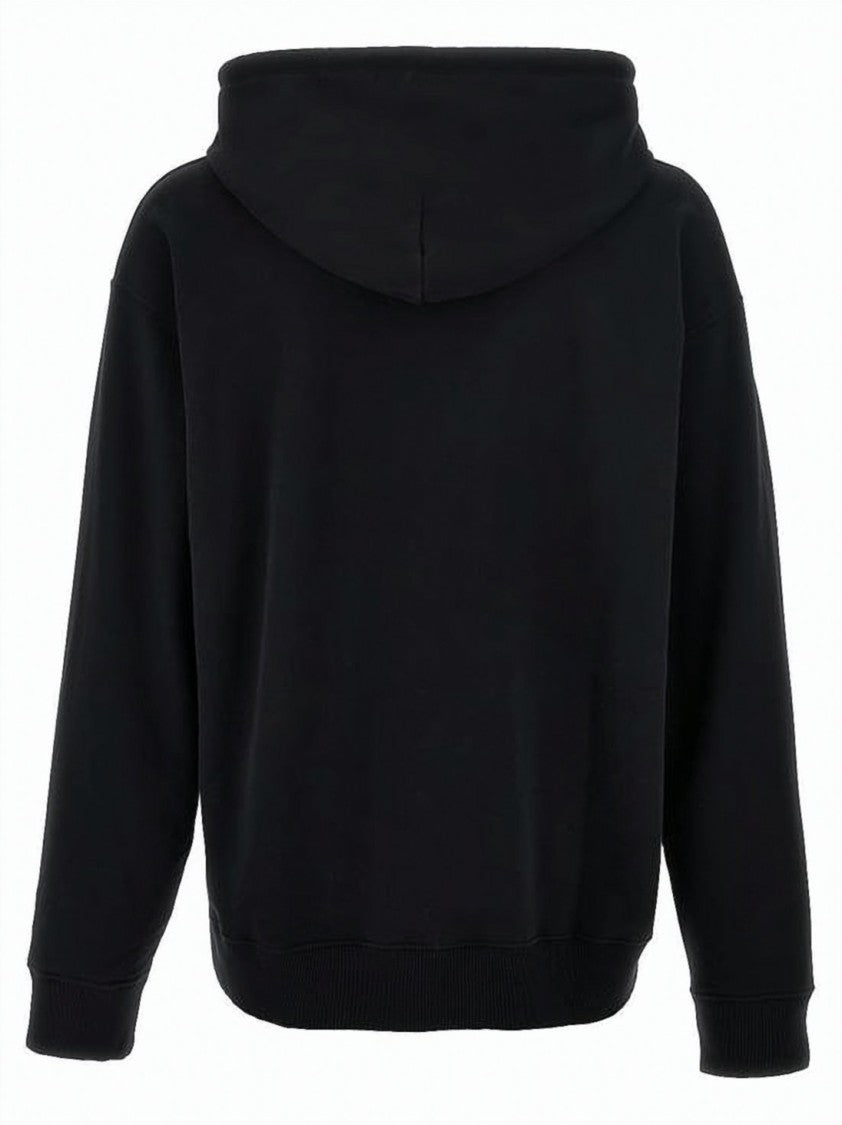 Mm6 By Maison Margiela Hoodie With Adjustable Drawstring And Signature Patch